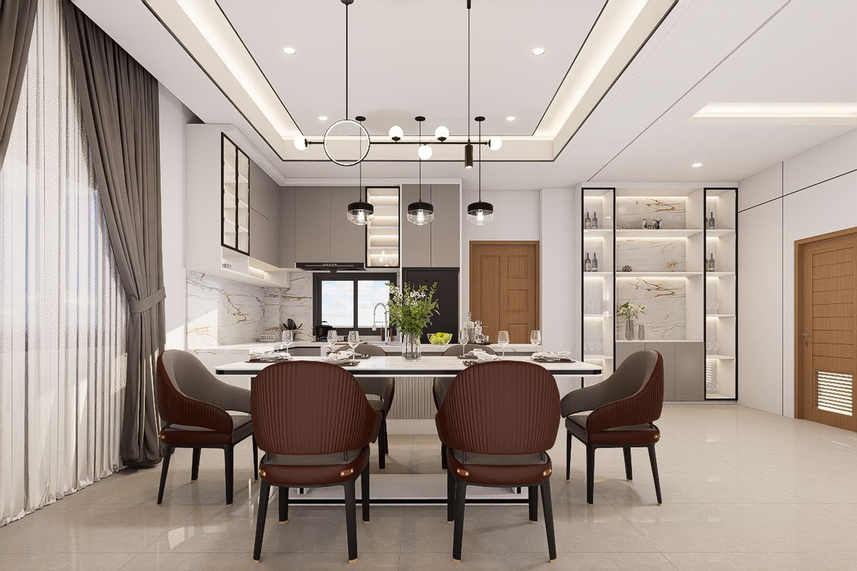 Modern Kitchen Dining