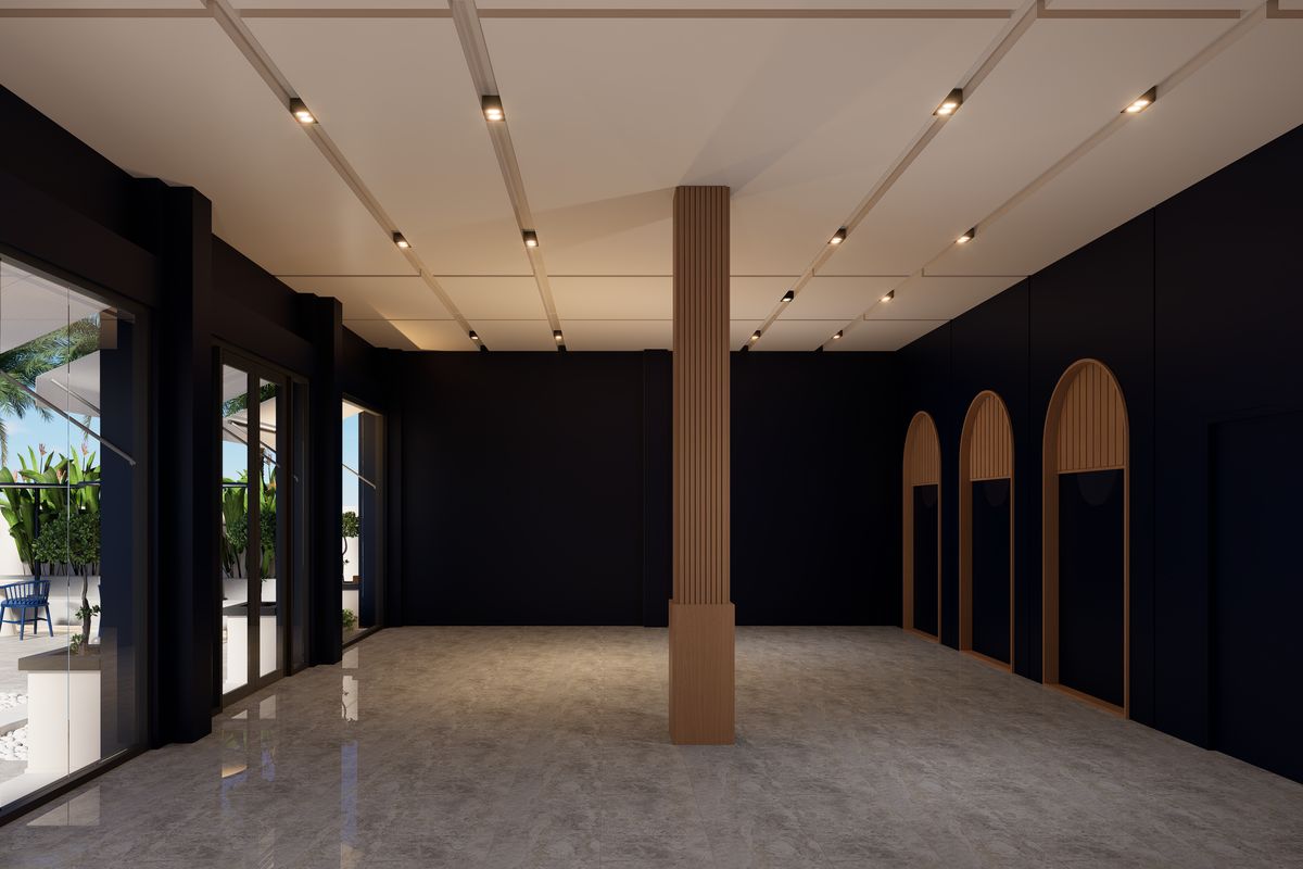 Dark Space Showroom
