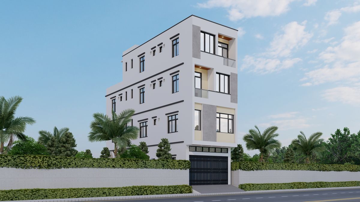 Modern Three Story