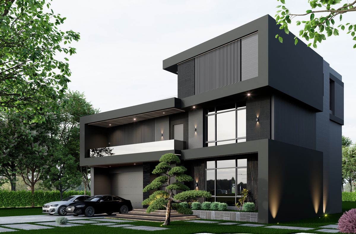 Modern Black House