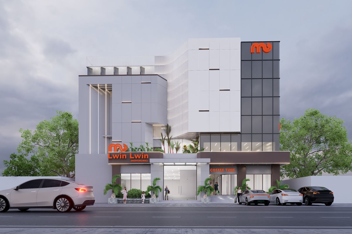 Modern Building Front