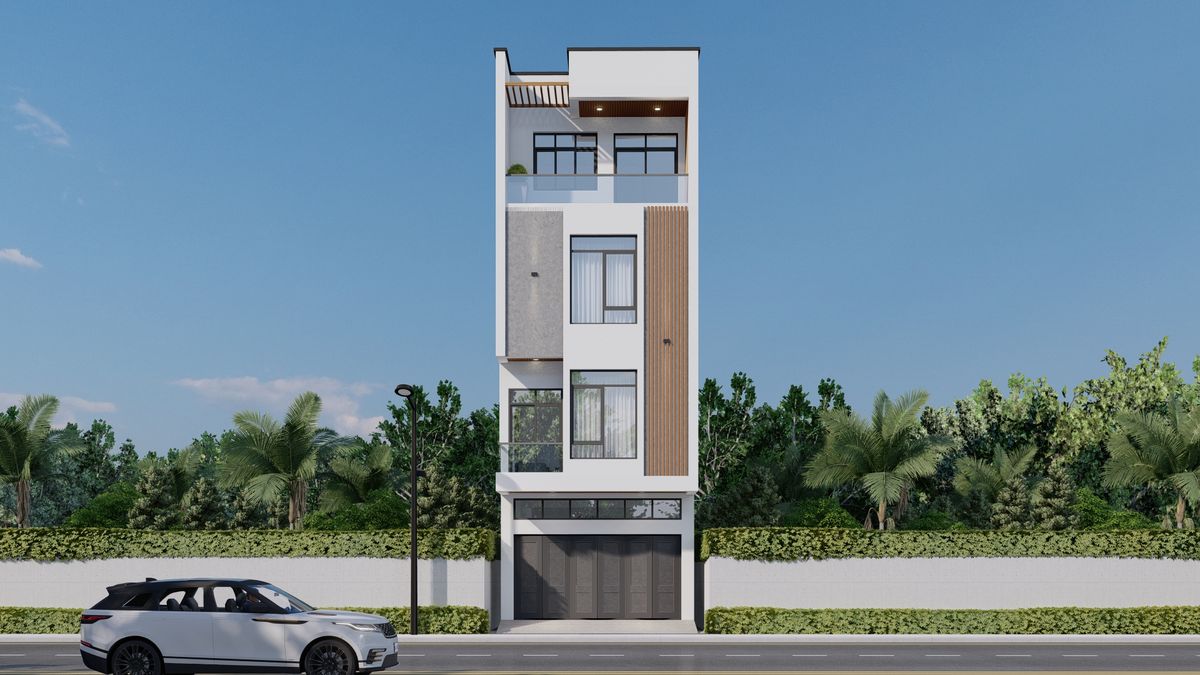 Modern Three Story