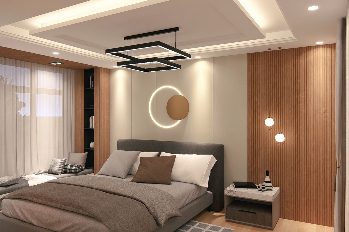 Modern Cozy Bedroom